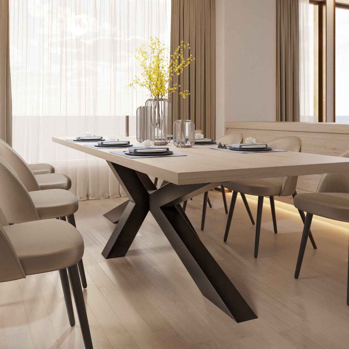 Stolová Noha - Acamar Extreme - 240x80x72 cm