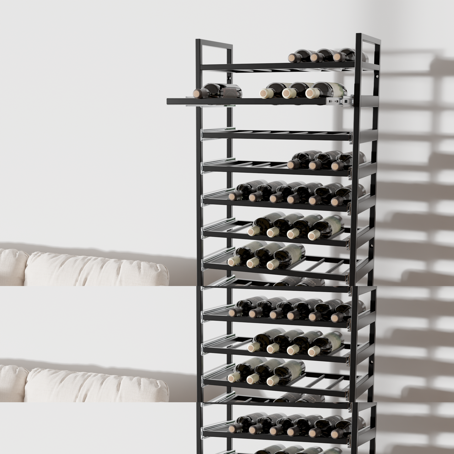 Regál Na Víno - Amarone - 170x60x30 cm