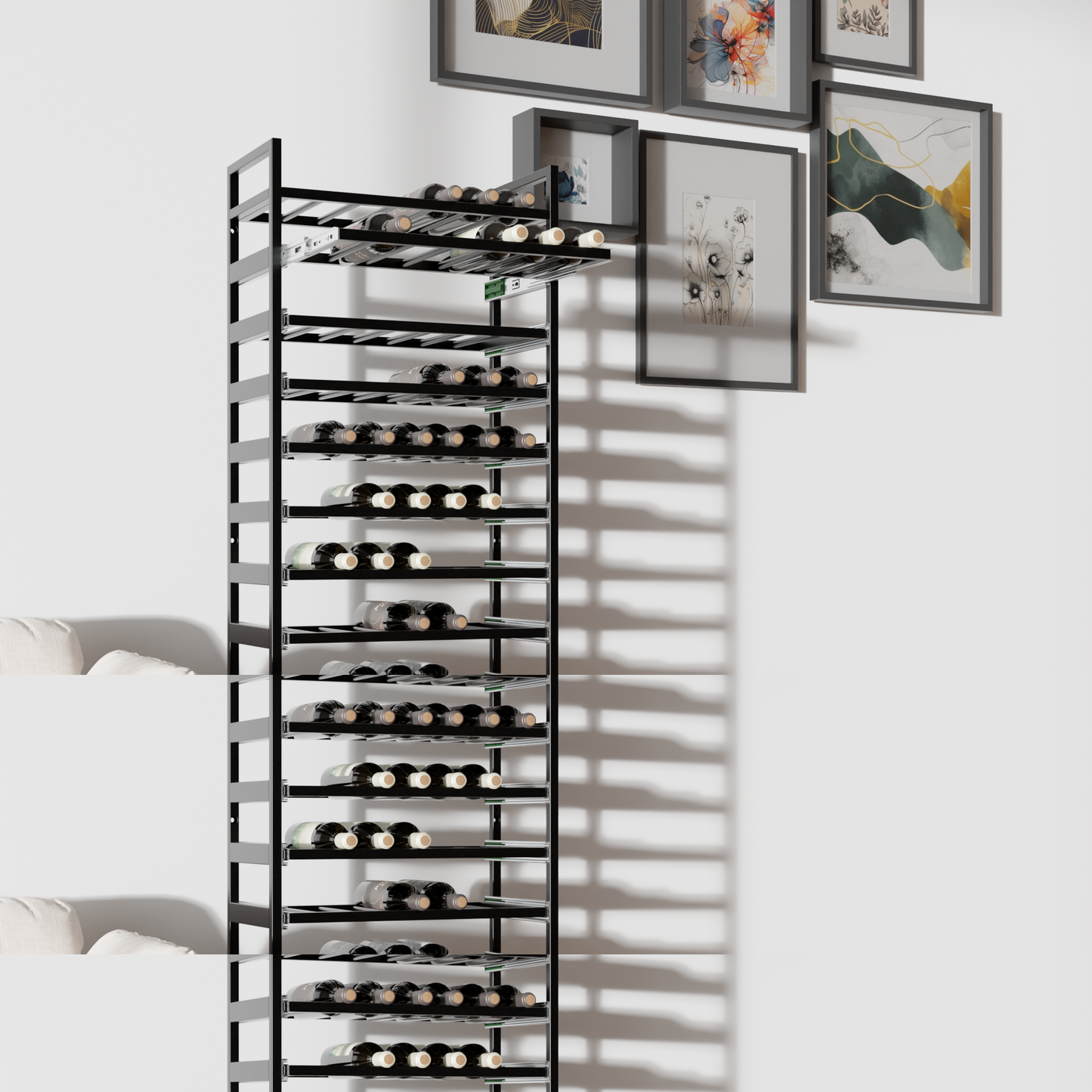 Regál Na Víno - Amarone - 170x60x30 cm