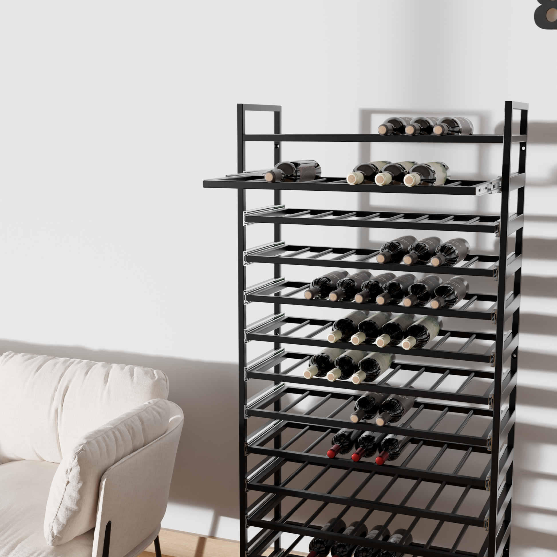 Regál Na Víno - Amarone - 170x80x30 cm