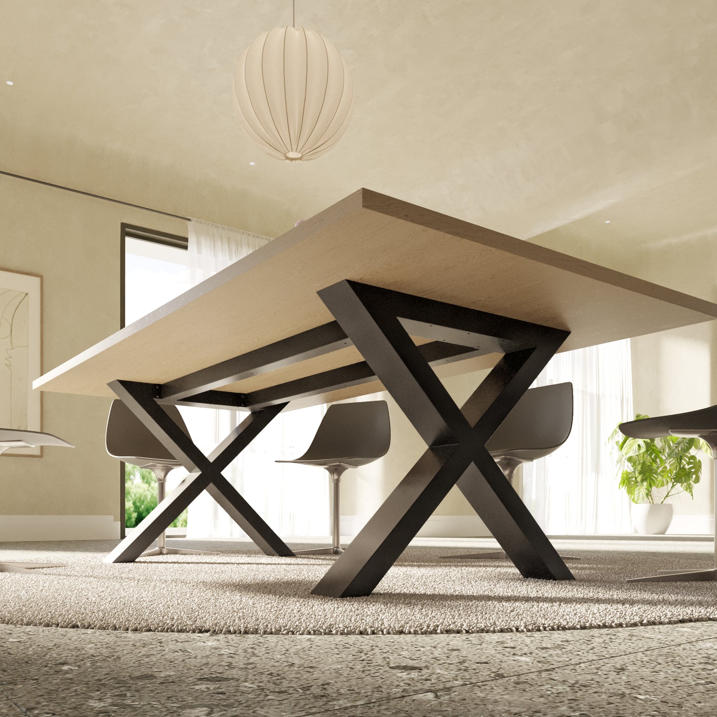 Stolová Noha - Belaga Extreme - 140x80x72 cm