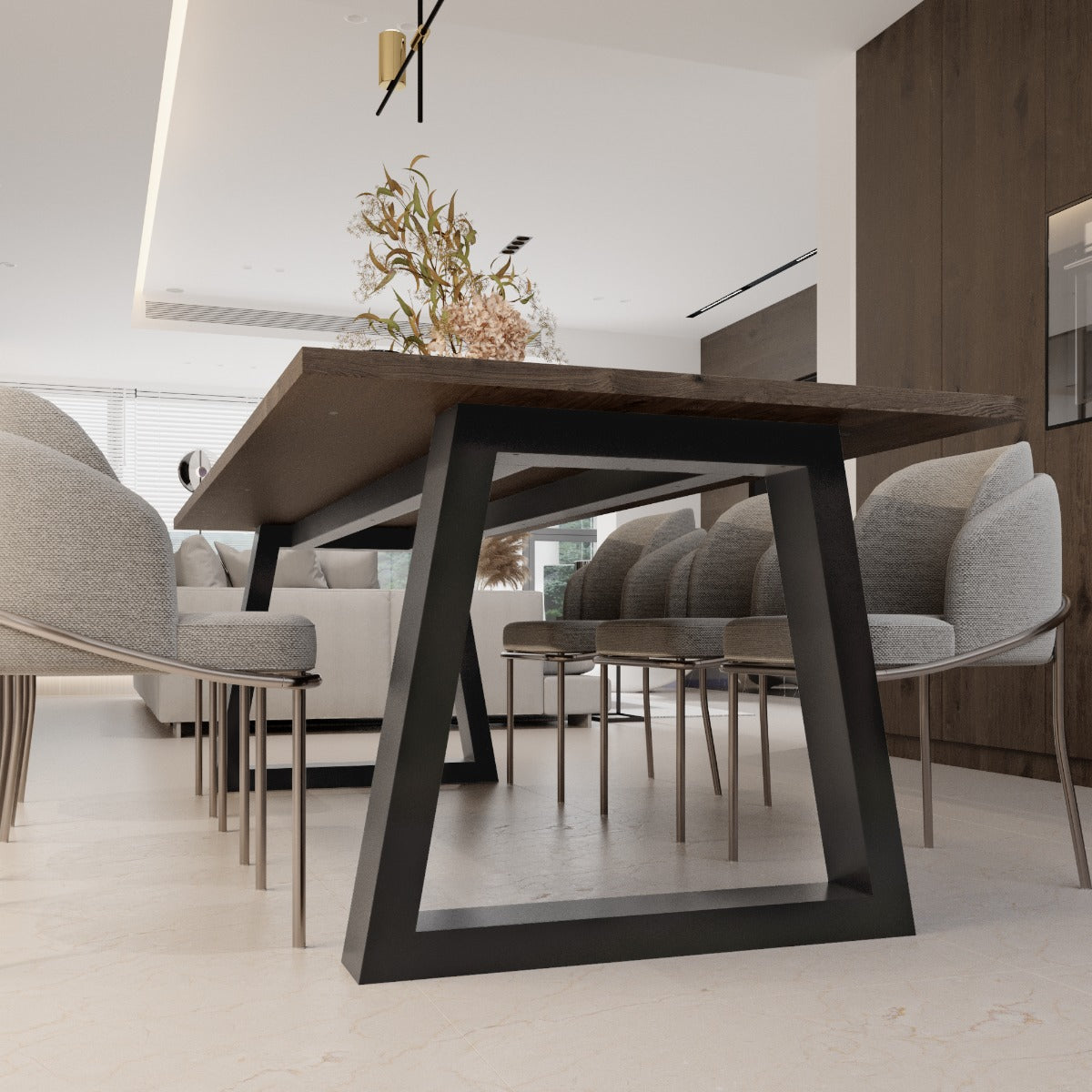 Stolová noha Nemesis Extreme - 180x80x72 cm